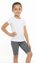 OKAIDI Girls Textured Printed shorts