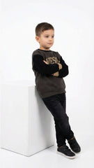 روڈ ویئر بوائز پرنٹ شدہ سویٹ شرٹ