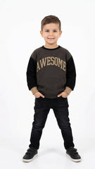 روڈ ویئر بوائز پرنٹ شدہ سویٹ شرٹ