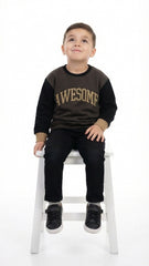 روڈ ویئر بوائز پرنٹ شدہ سویٹ شرٹ