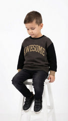 روڈ ویئر بوائز پرنٹ شدہ سویٹ شرٹ