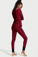 VICTORIA'S SECRET Thermal Long Pajama Set
