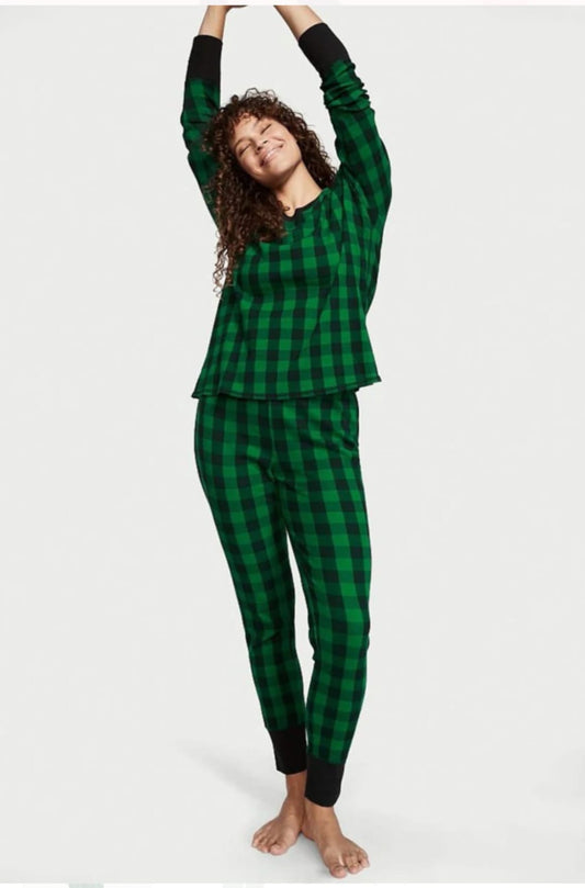VICTORIA'S SECRET Thermal Long Pajama Set