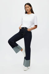 C&A WOMENS AUTHENTIC WIDE LEG JEANS