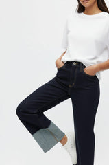 C&A WOMENS AUTHENTIC WIDE LEG JEANS
