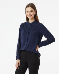 پریٹی گارڈن خواتین کی فال لالٹین لمبی بازو کی قمیضیں۔