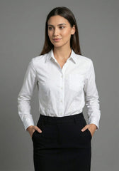 WOMEN'S SMALL FLOWERS PRINT SHIRT