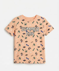 LCW Boys Summer Fun Graphic Print T Shirt
