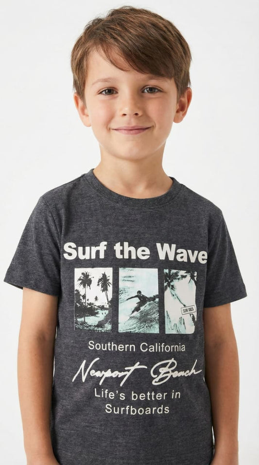 NXT Boys Surf the Wave Southern California Graphic Tee