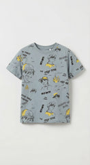 LCW Boys Graphic Print Cool Vibes Short Sleeve T-Shirt