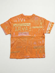 M&S Girls Metallic Print Short Sleeve T Shirt