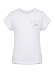 Women's White Short-Sleeve T-Shirt,