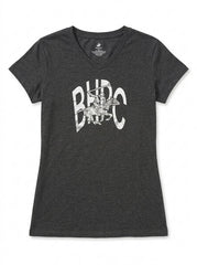 Women's Graphic V-Neck T-Shirt | Casual Short Sleeve Tee