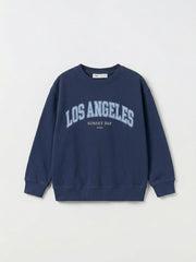 Girls' 2-Piece Graphic Sweatshirt & Shorts Set