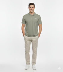 THE NORTH FACE MENS ACTIVE WEAR DRI FIT POLO