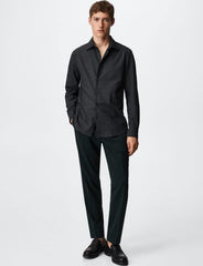 ایم این جی مینز سلم فٹ چیک شرٹ