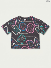 LC Waikiki Dark Grey Girls T-Shirt