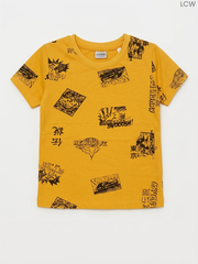 Boys' Comic & Action Print Short Sleeve T-Shirt