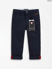 GUESS Kids' Navy Blue Chino Trousers | Casual Formal Wear