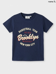 Kids' Navy Brooklyn T-Shirt – name it