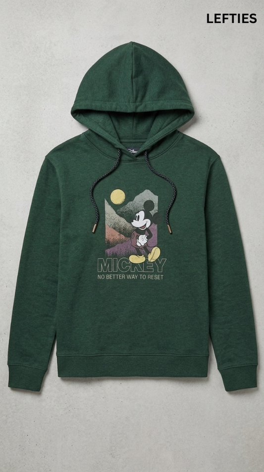 LEFTIES Womens Graphic Printed Hoodie