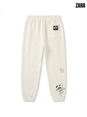 Kids' Brawl Stars Joggers | Cream Casual Sweatpants for Boys