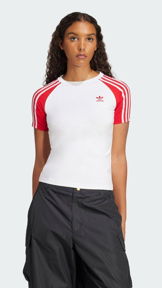 ADI Adicolor 3 - Stripes Raglan Slim T-Shirt - Smgarment's