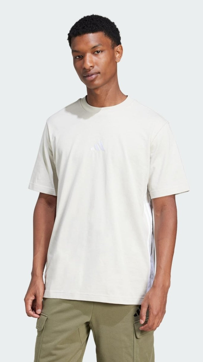 ADI Essentials 3 - Stripes Single Jersey T-Shirt - Smgarment's