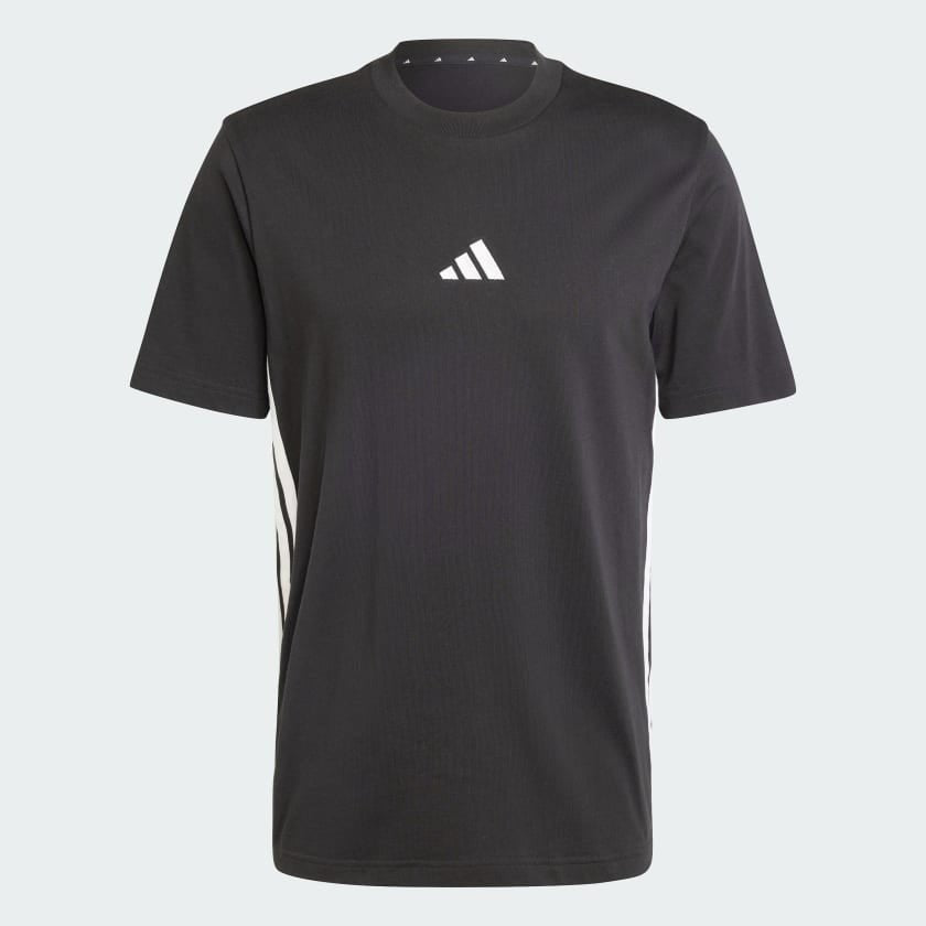 ADI Essentials 3 - Stripes Single Jersey T-Shirt - Smgarment's