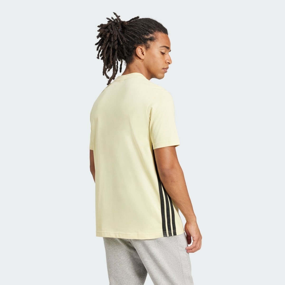 ADI Essentials 3 - Stripes Single Jersey T-Shirt - Smgarment's