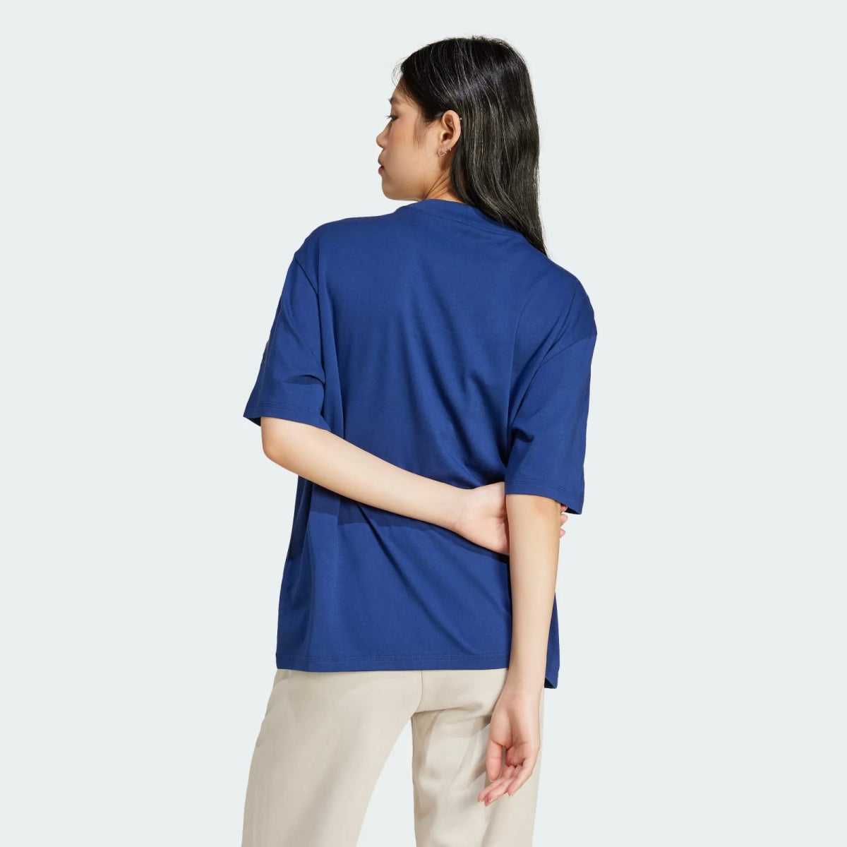 ADI Essentials Contemporary Logo Boyfriend T-Shirt - Smgarment's