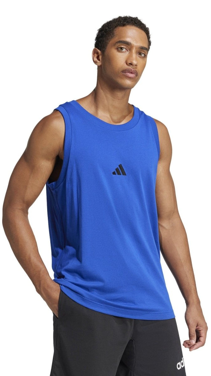 ADI Essentials Small Logo Basic Jersey Tank Top - Smgarment's