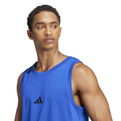 ADI Essentials Small Logo Basic Jersey Tank Top - Smgarment's