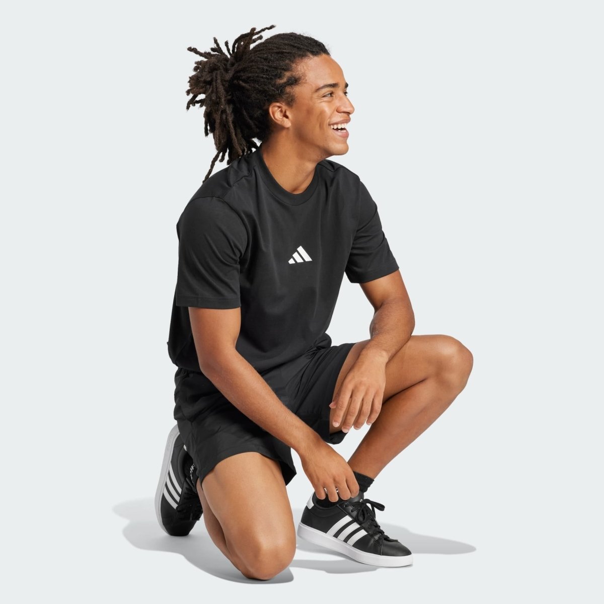 ADI Essentials Small Logo Single Jersey T-Shirt - Smgarment's