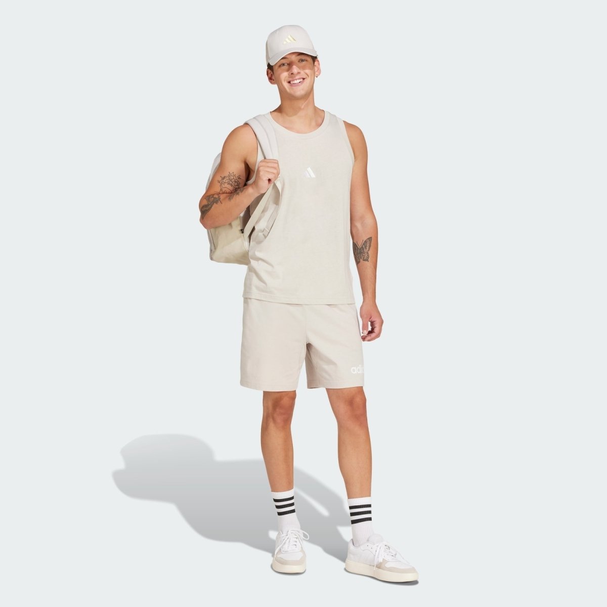ADI Essentials Small Logo Tank Top - Smgarment's