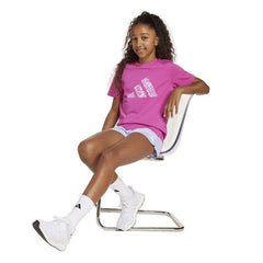 ADI Junior Girls Animal Logo Graphic T-Shirt - Smgarment's