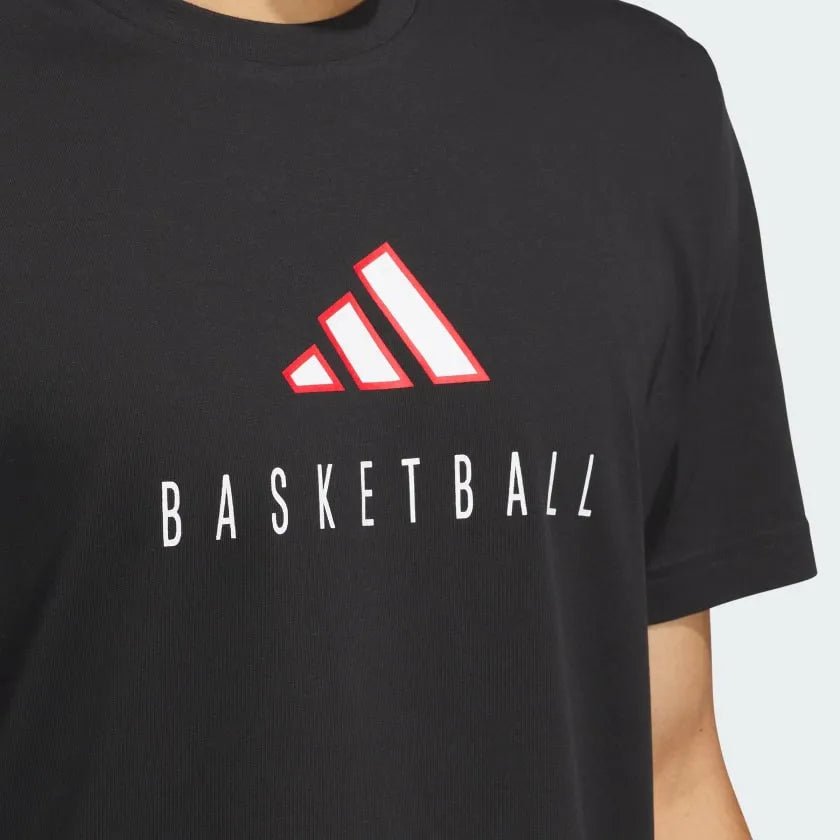 ADI Worldwide Hoops Logo Performance Graphic Tee (Oversized) - Smgarment's