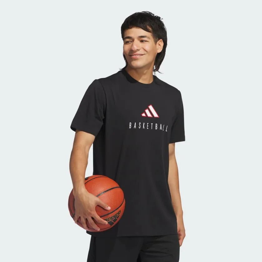 ADI Worldwide Hoops Logo Performance Graphic Tee (Oversized) - Smgarment's