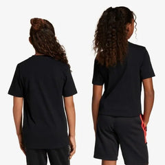 ADIDAS BLACK CAMOU LOGO T - SHIRT - Smgarment's