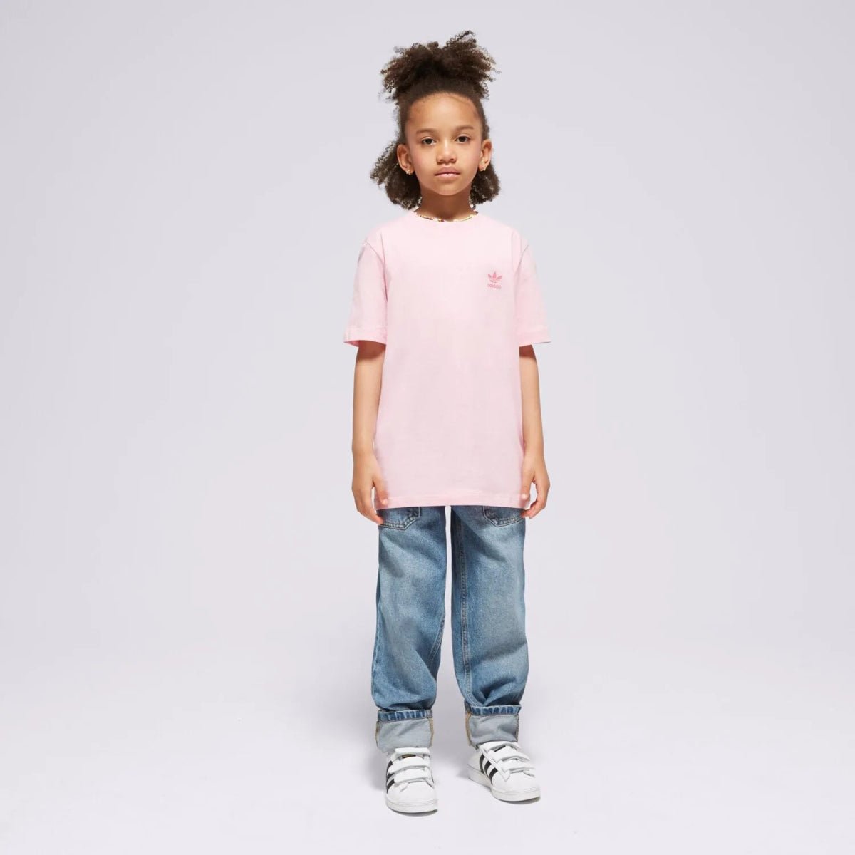 ADIDAS Clean Cut True Pink Adicolor T shirt - Smgarment's