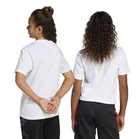 ADIDAS Unisex White Camo Graphic T-Shirt - Smgarment's