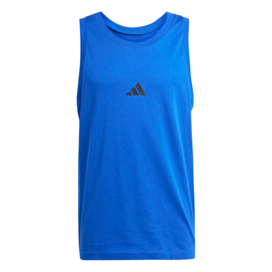 Men Basic Jersey Tank Top Essentials Small Logo