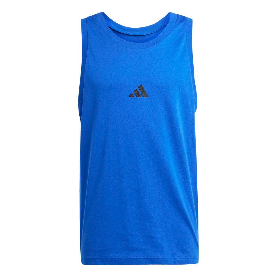Men Basic Jersey Tank Top Essentials Small Logo