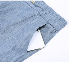 Airy Linen Blend Wide - Leg Women Trouser - Smgarment's