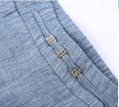 Airy Linen Blend Wide - Leg Women Trouser - Smgarment's