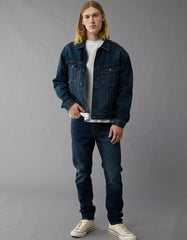 AMERICAN EAGLE AirFlex+ Athletic Fit Jean DEEP SEA BLUE - SMgarment's