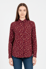 AMISU WOMEN FLORAL PRINT SHIRT - Smgarment's