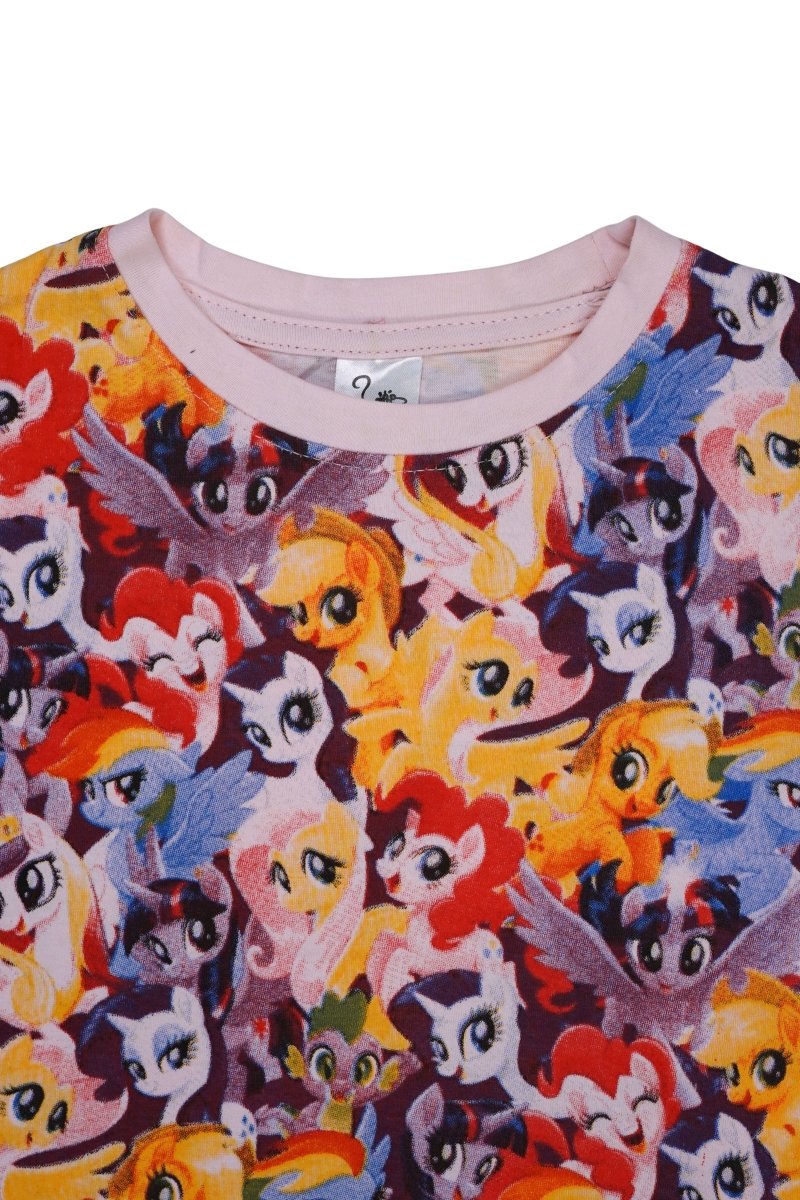 AMZ GIRLS CARTOONIC CHARACTER PRINTED T - SHIRT - Smgarment's