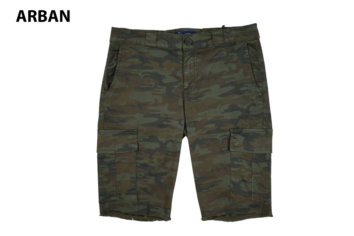 ARBAN MEN'S CAMOUFLAGE CARGO SHORT - Smgarment's