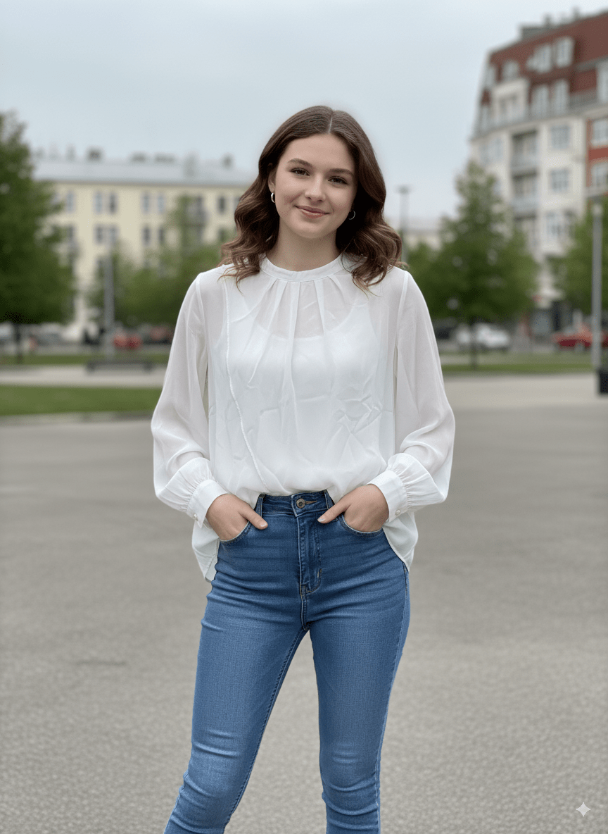 AURORA PLAIN WOMENS TOP (FREE SIZE) - Smgarment's